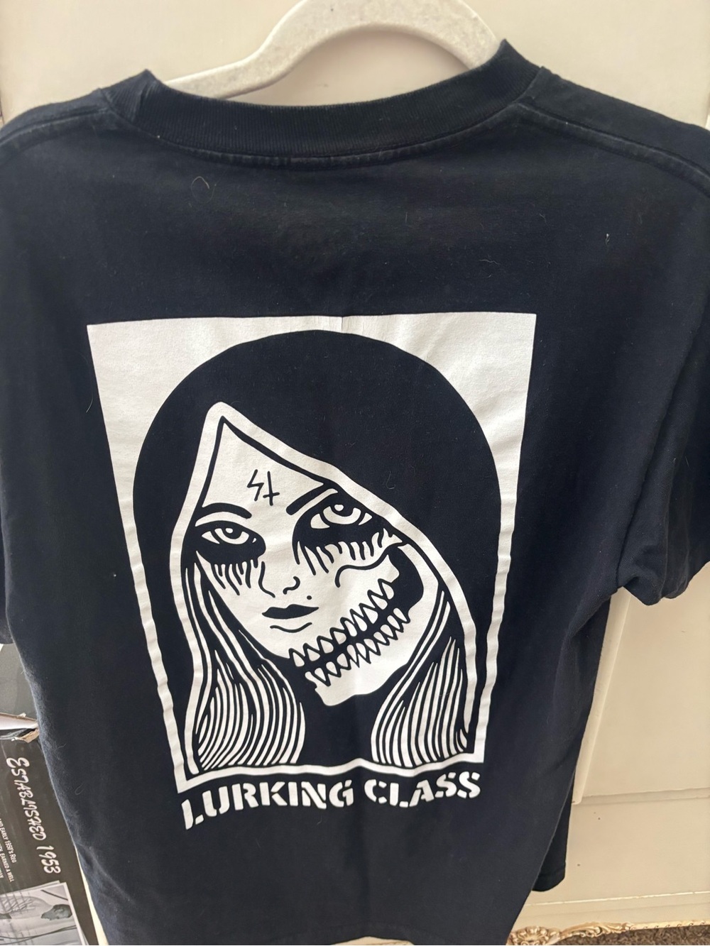 Lurking Class Black Short Sleeve Tee - Small Logo